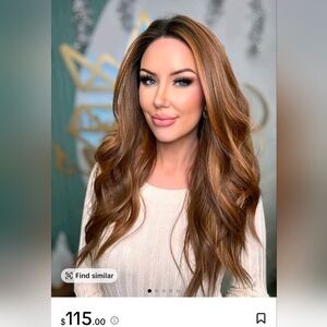 Chelsey Smith Charmaine NWT + Full Sized Shampoo & Conditioner & Wig Bag